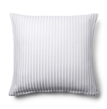  Pudebetræk 45x35 cm - 100% Bomuldssatin - Hvidt ensfarvet pudebetræk - Borg Living