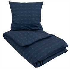 Dobbelt sengetøj 200x220 cm - Wings Blue - Blå - 100% Bomuld
