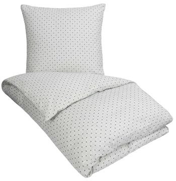 Sengetøj 140x220 cm - City grå - Mønstret sengetøj - In Style microfiber sengesæt