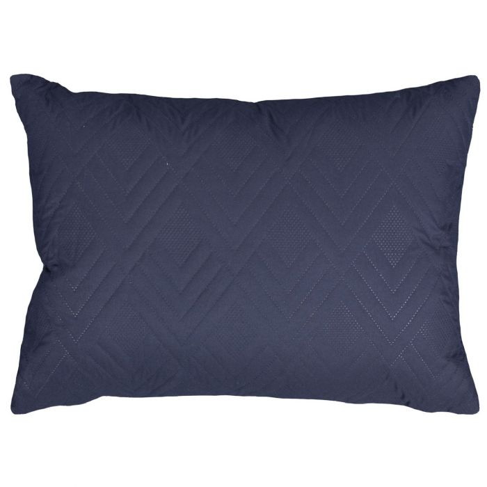 Pyntepude - 45x60 cm - 2 sidet - Mørkeblå og lyseblå - Sofapude
