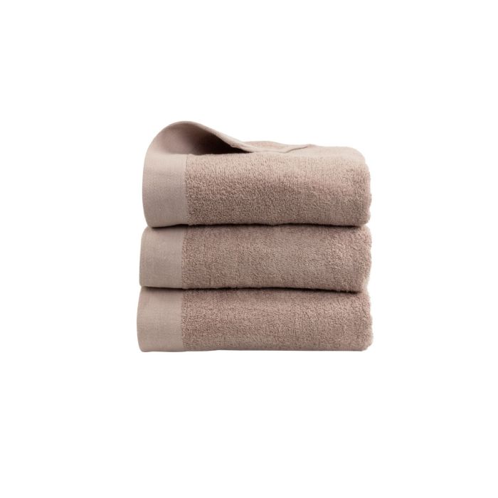 Gæstehåndklæde - 100% Blødt bomuld med høj absorberingsevne - 40x60 cm - Rosafarvet håndklæde fra danske By Borg