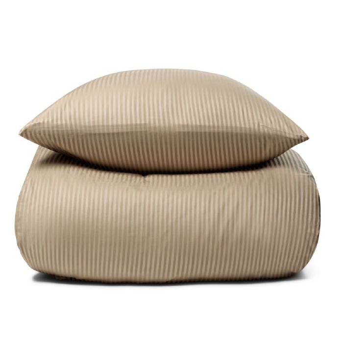 Sengetøj i 100% Egyptisk bomuld - Beige sengetøj - Ekstra blødt sengesæt fra By Borg