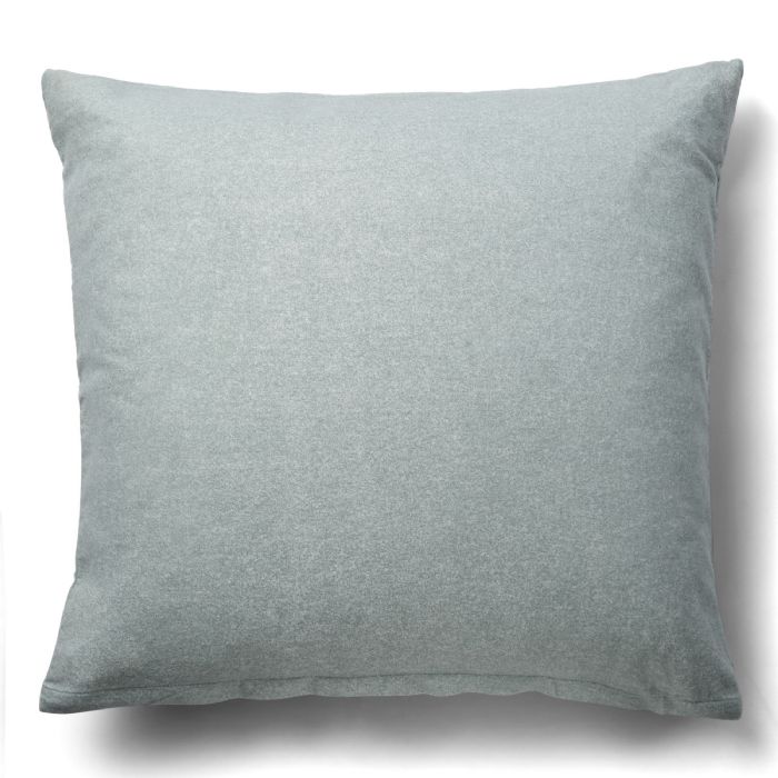 Pudebetræk 60x63 cm - Bomulds flonel - Green Melange 