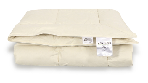 Baby dyne - Kapok dyne - 70x100 cm - Helårsdyne - Dyne med kapok - Nature By Borg babydyne