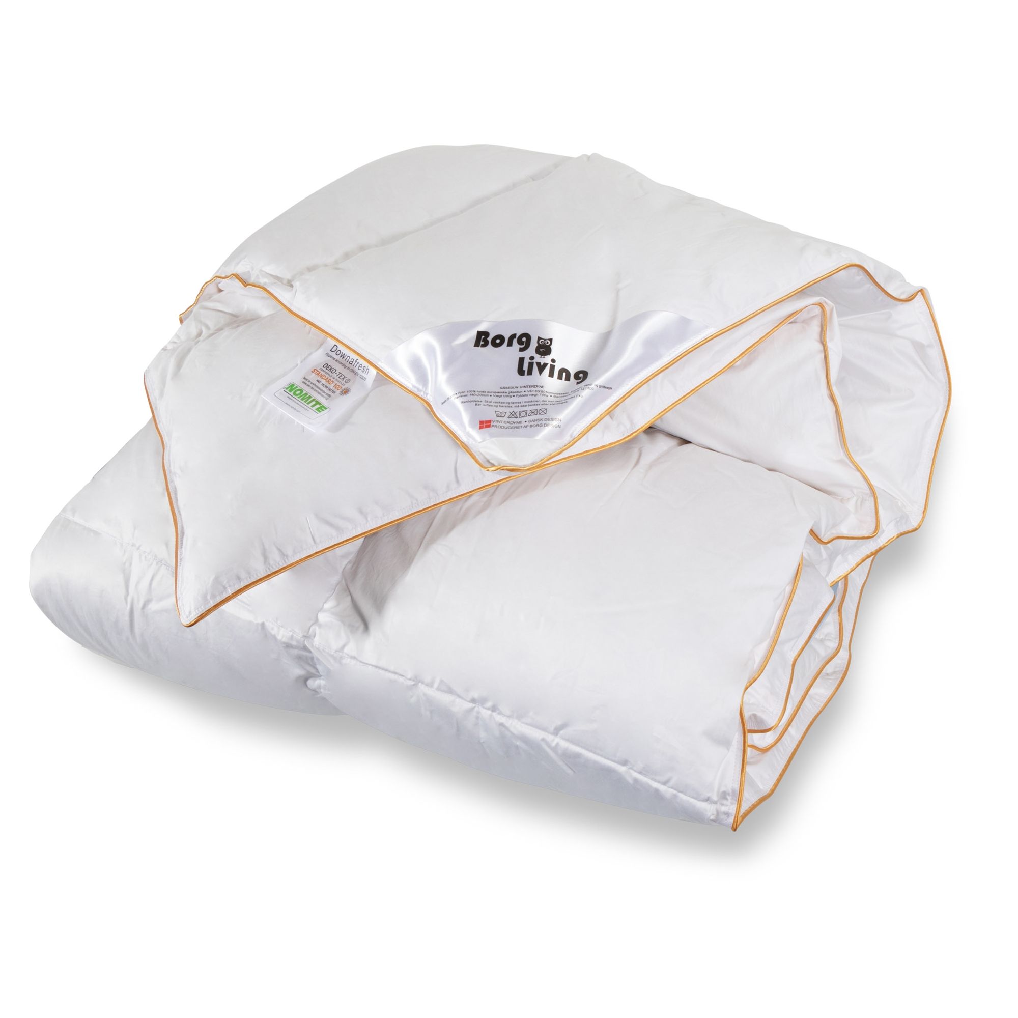 Dobbeltdyne med gåsedun • Vinterdyne • living • 200x220 cm
