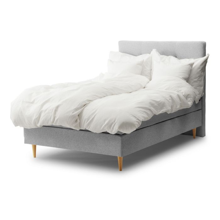 Kontinentalseng 120x200 cm - Favorit Luksus - Ergonomisk halvandenmandsseng - Nordstrand Home