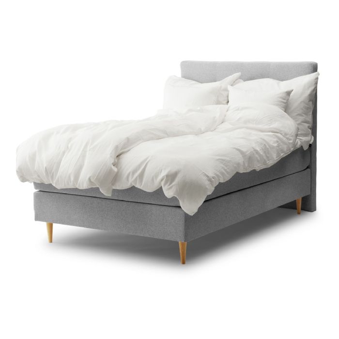 Kontinentalseng - 120x200 cm - Favorit Deluxe - 7 zoners halvandenmandsseng - Ekstra komfort - Nordstrand Home