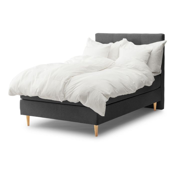 Kontinentalseng - 140x200 cm - Favorit Deluxe - 7 zoners halvandenmandsseng - Ekstra komfort - Nordstrand Home