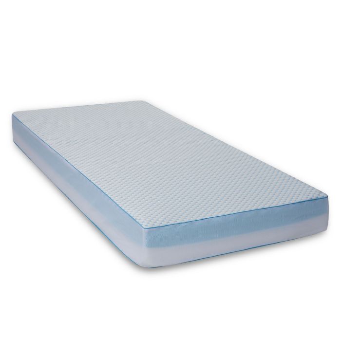 Kølende madras 160x200 -  Højde 18 cm - Luksus skummadras med kølende memoryskum - 7 zoner - SLEEP TECH by Borg