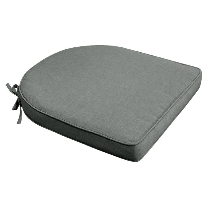 Siddehynde til havestol - Grøn havehynde med 6 cm skum - Måler 48x49 cm - UV-resistent udendørs hynde - Nordstrand Home sædehynde