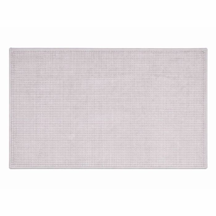 Bademåtte - 50x80 cm - Skridsikker bademåtte - Lysegrå