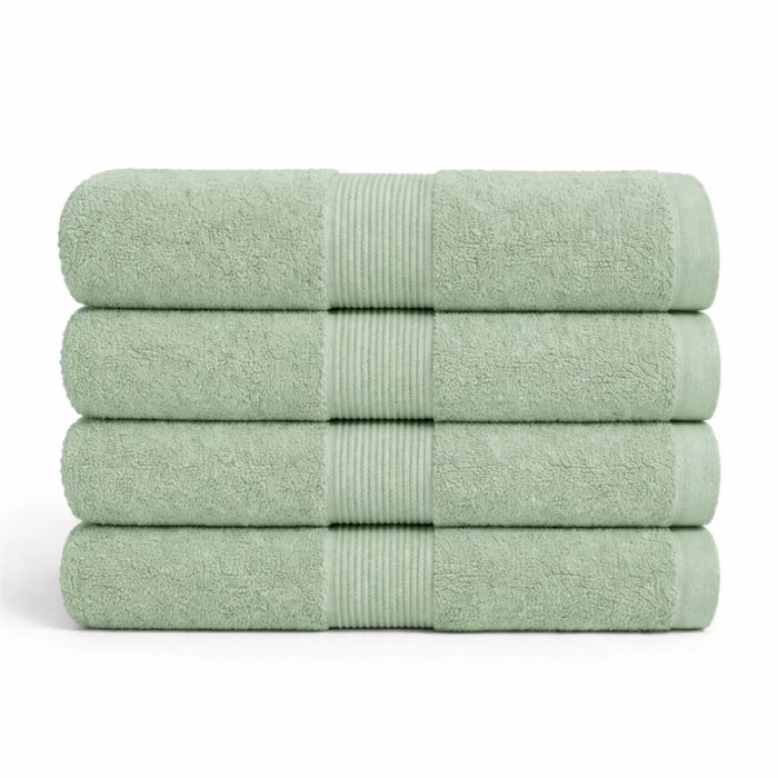 Bomulds håndklæde - 100% bomuld - Badehåndklæde 70x140 cm - Mint