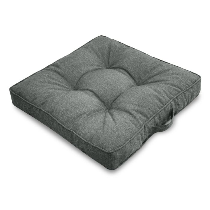 Futon hynde til havestol - 7 cm blød hynde - Grøn havehynde til udendørs brug - Måler 50x50 cm - Nordstrand Home stolehynde