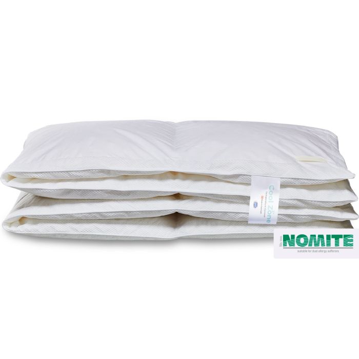 Juniordyne 100x140 cm - Helårsdyne - Cool Zone - Outlast technology dyne - Lun dundyne - Cool zone Temperature Control 